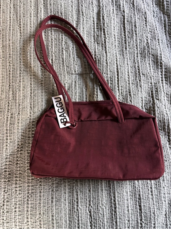 BAGGU Handbags - BAGGU  Mahogany Bowler Bag